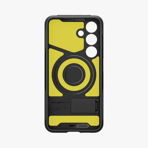 ACS07188 - Galaxy S24 Ultra Case Slim Armor (MagFit) in Metal Slate showing the back